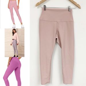 Alo Yoga 7/8 high-waist airlift dusty pink legging